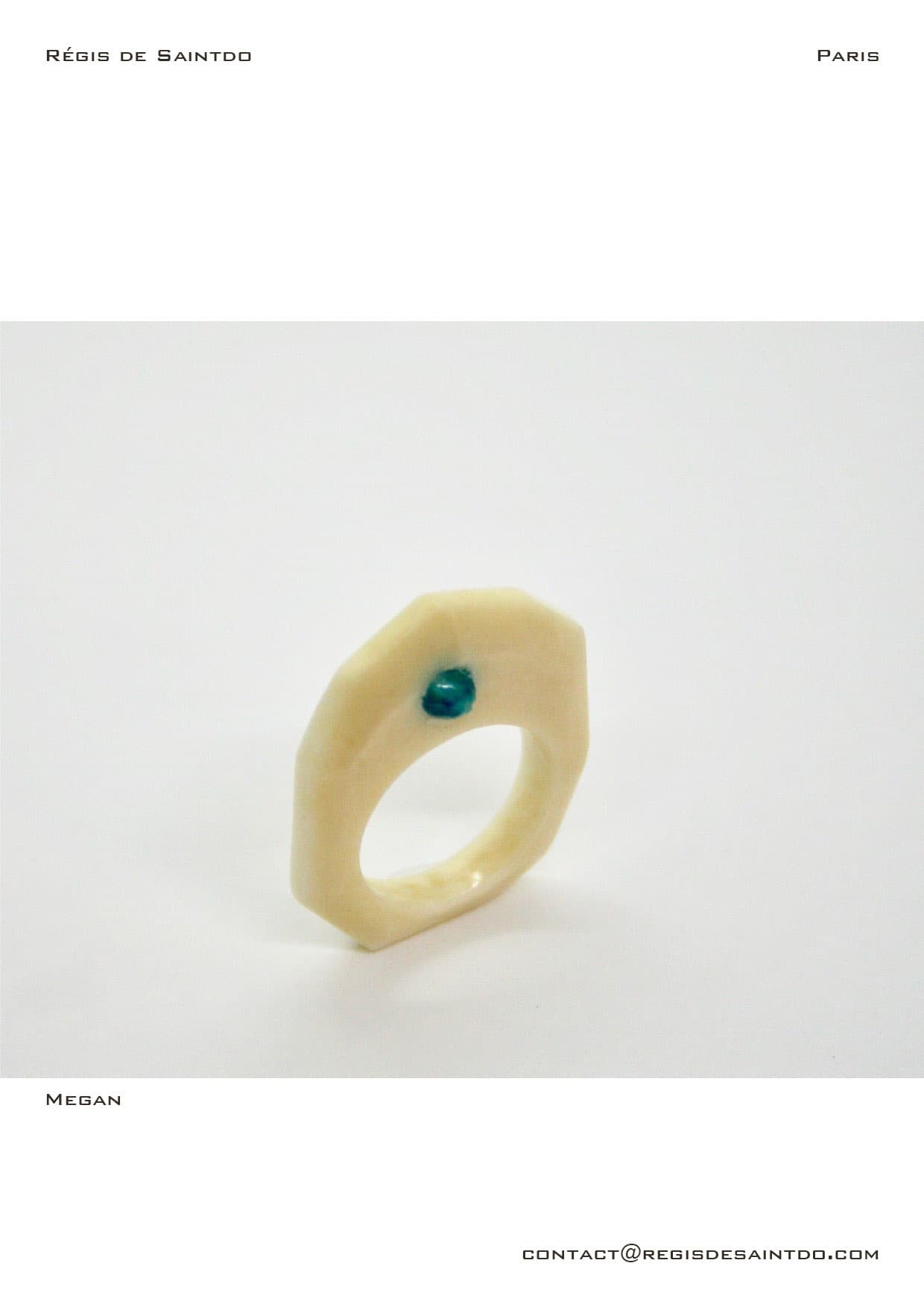 Bague Megan — os, agate