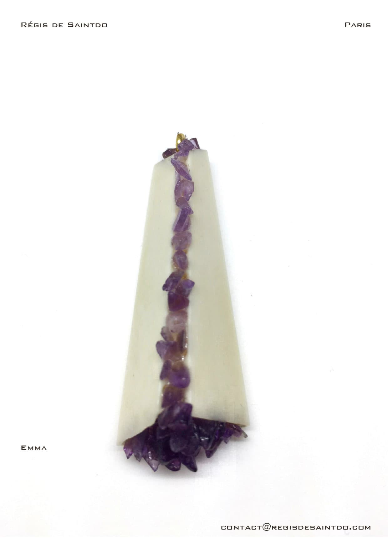 Pendentif Emma — os, améthyste